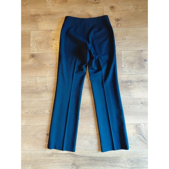Fabrizio Gianni Stretch Denim Pants High Waist Straight Leg Blue Size 4 - Picture 5 of 8